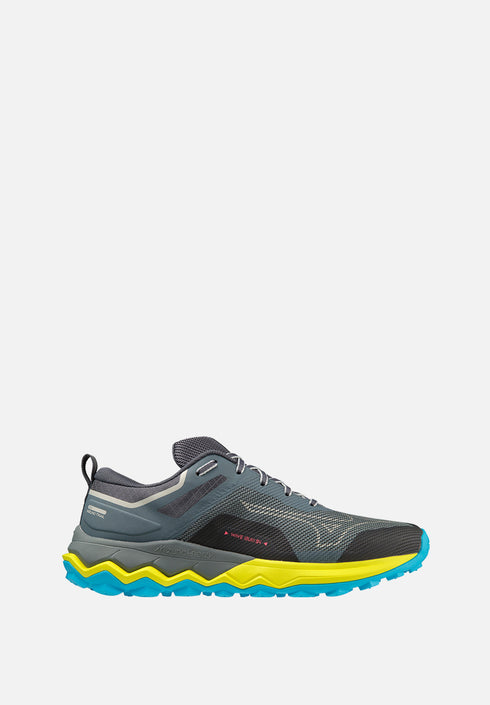 Mizuno Wave Ibuki 4 Mens - Stormy Weather/Bolt/Jet Blue